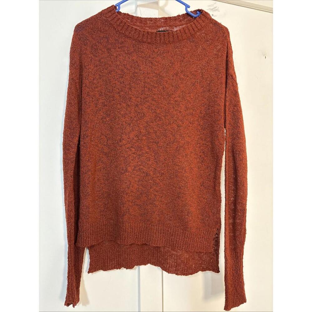 BDG Lightweight Sweater Rust XSmall Boxy